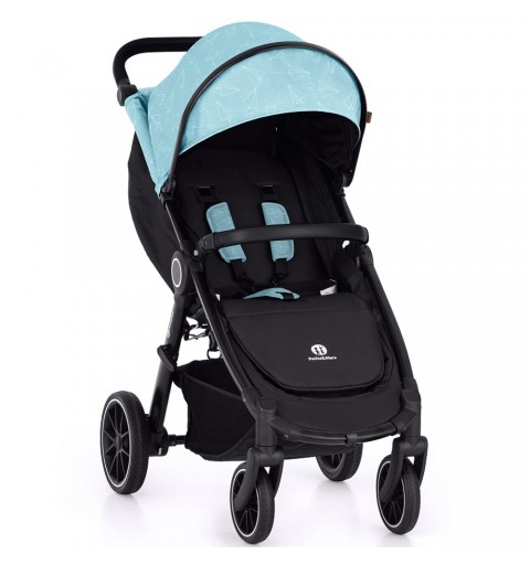 Petite&Mars Street2 RWS Black - wózek spacerowy do 22kg | Airplane